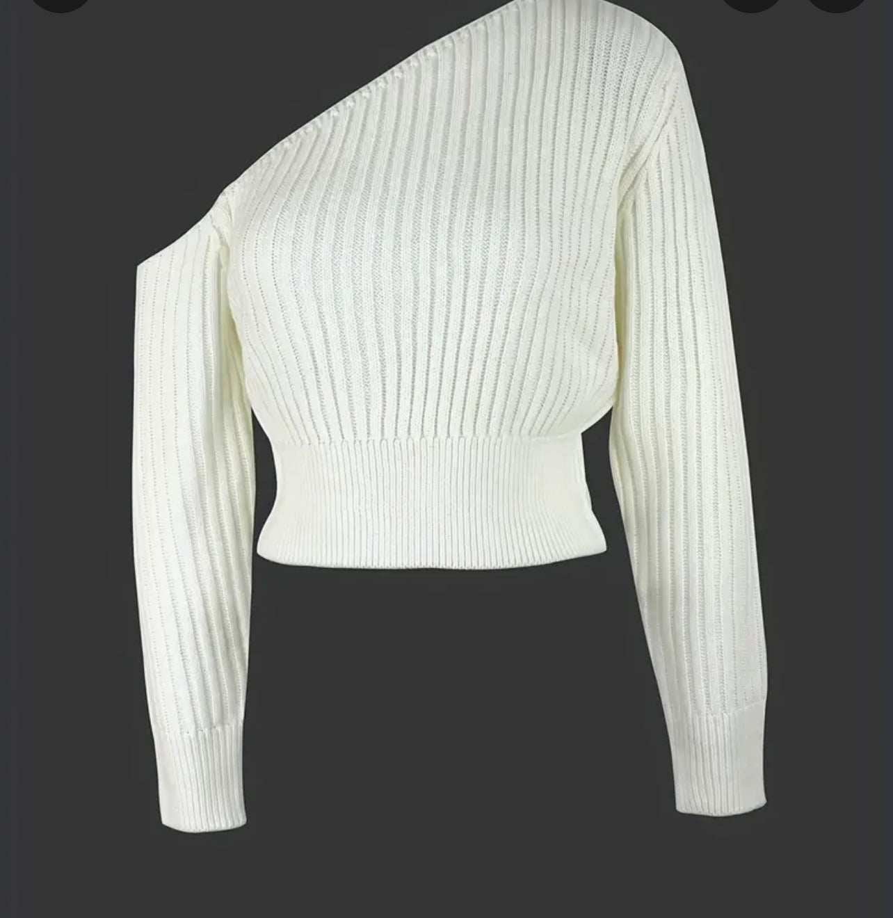 One Shoulder Sweater