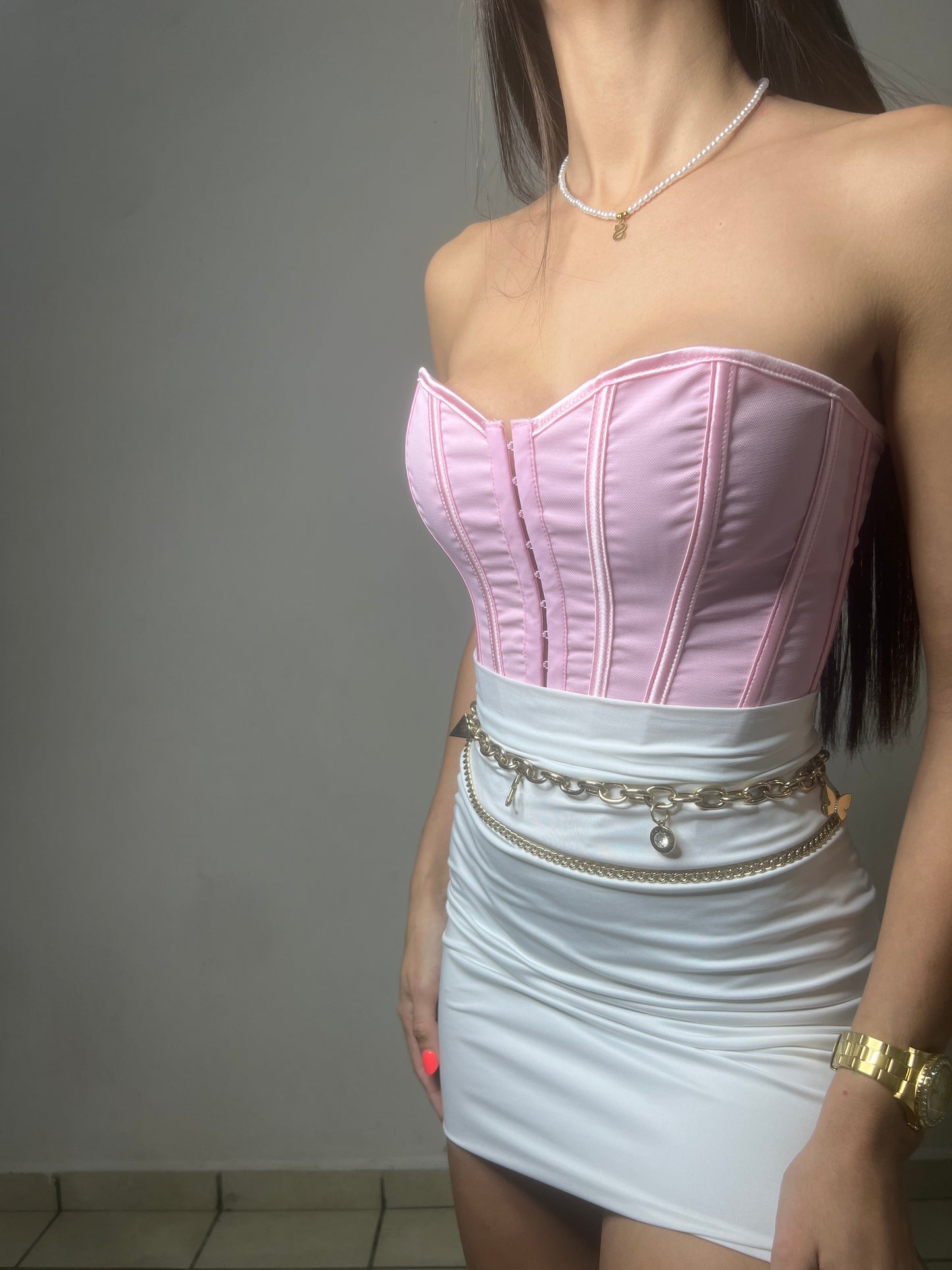 Baby Pink Corset