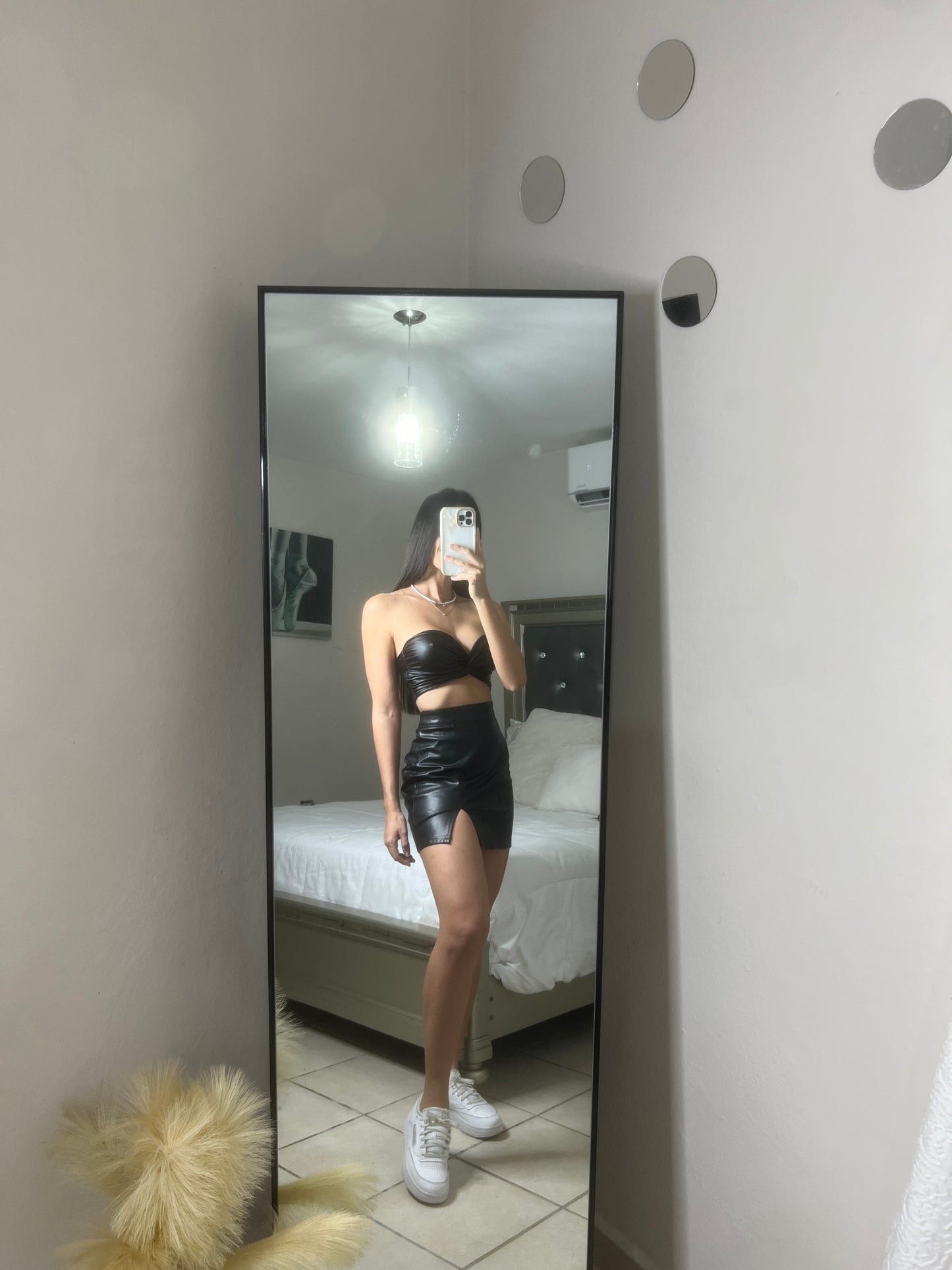 Leather Skirt