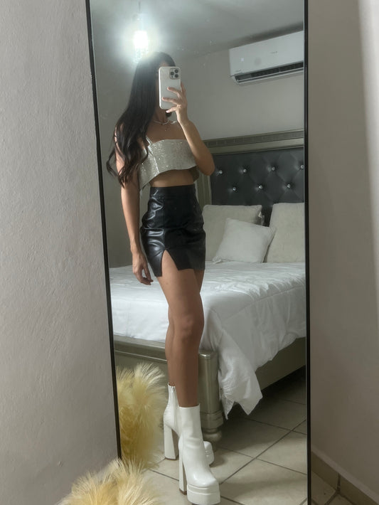 Leather Skirt