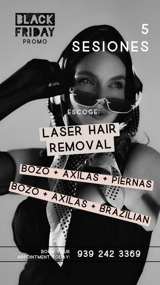 OFERTA: 5 sesiones Laser